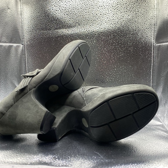 NWOT Me Too size 10m leather suede platform heel - Picture 3 of 9